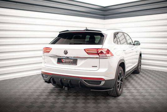 Spoiler CAP für Volkswagen Atlas Cross Sport schwarz Hochglanz