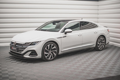 Seitenschweller Ansatz für Volkswagen Arteon R/ R-Line Facelift Carbon Look