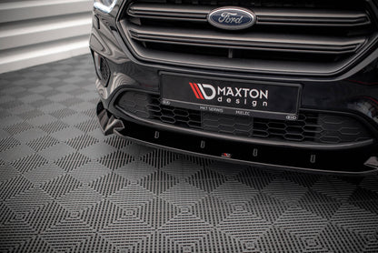 Front Ansatz V.2 für Ford Escape ST-Line Mk3 schwarz Hochglanz