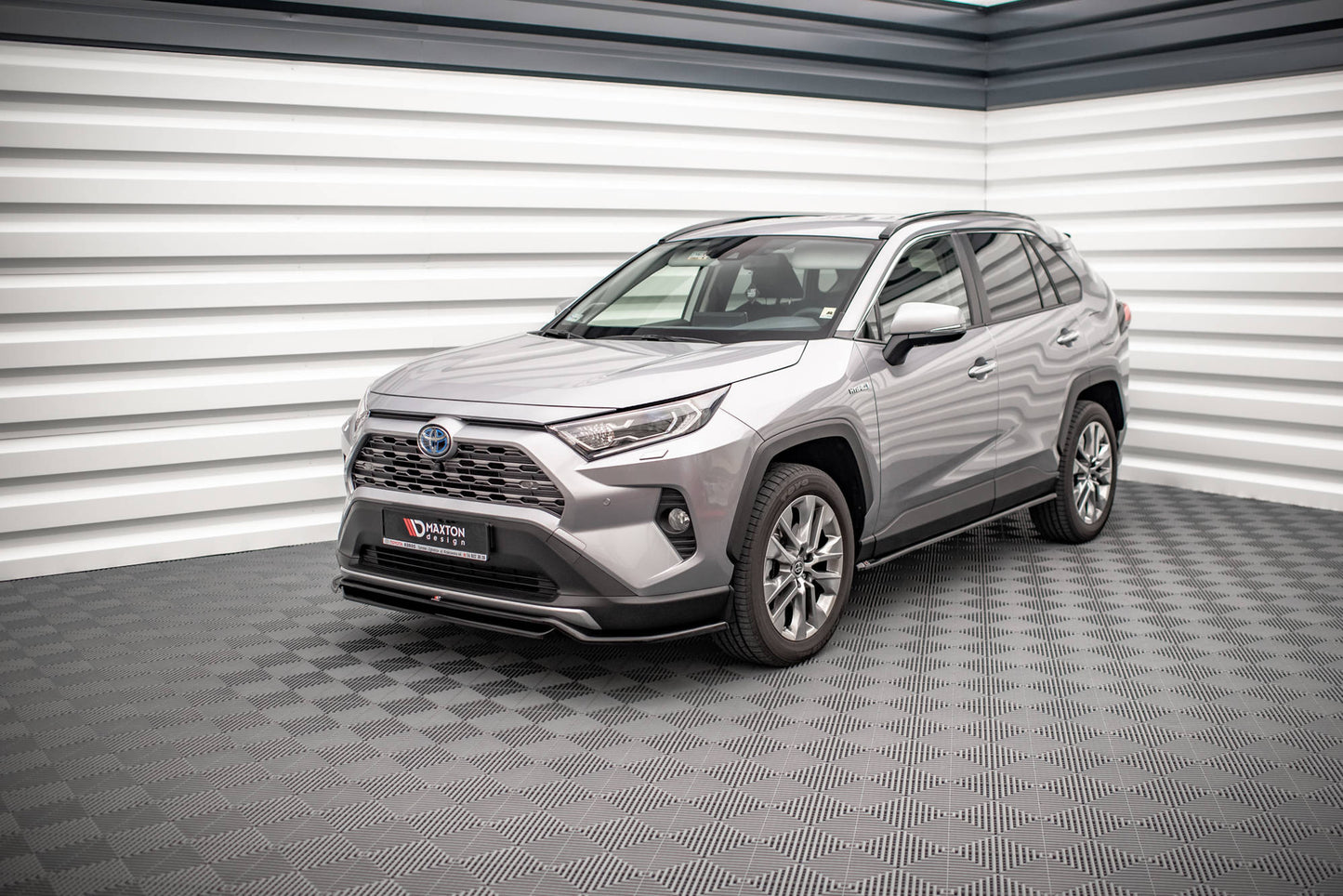 Seitenschweller Ansatz für Toyota RAV4 Mk5 schwarz matt