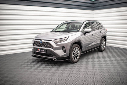 Seitenschweller Ansatz für Toyota RAV4 Mk5 schwarz matt