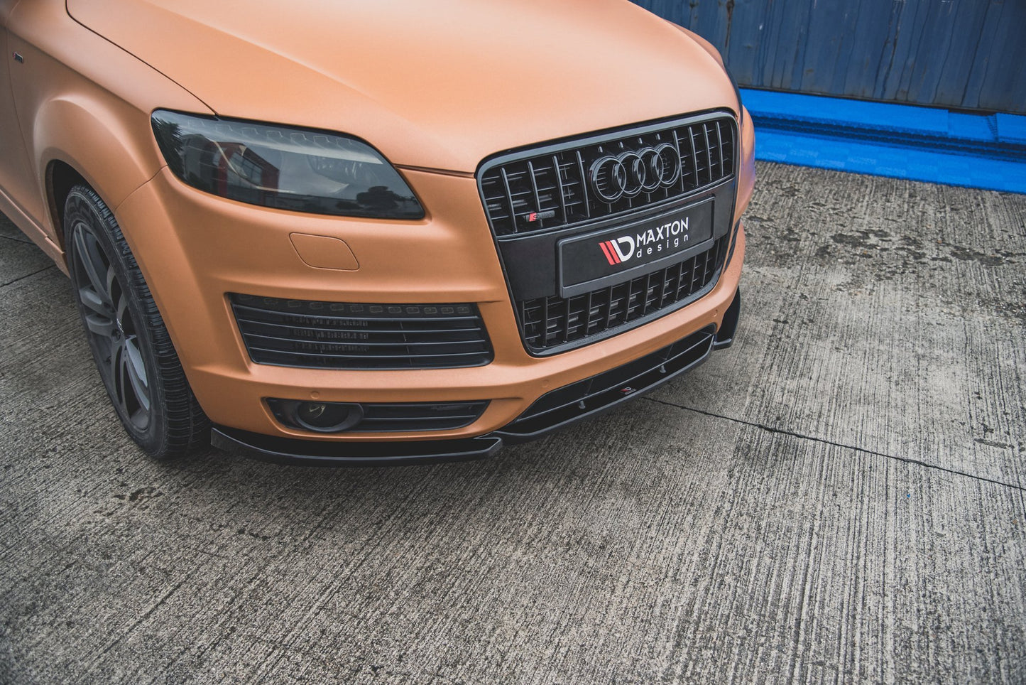 Front Ansatz für Audi Q7 S-Line Mk.1 Carbon Look