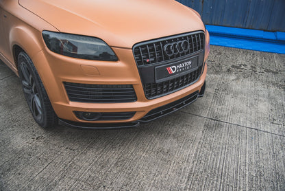 Front Ansatz für Audi Q7 S-Line Mk.1 schwarz Hochglanz
