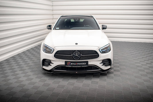 Front Ansatz V.1 für Mercedes-Benz E AMG-Line W213 Facelift Carbon Look