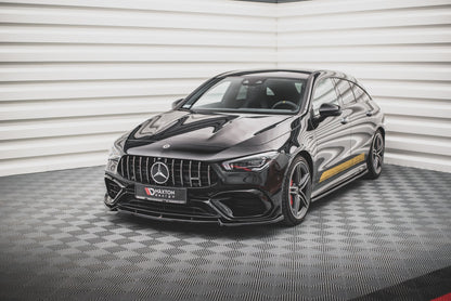 Front Ansatz V.2 für Mercedes-AMG CLA 45 Aero C118 Carbon Look