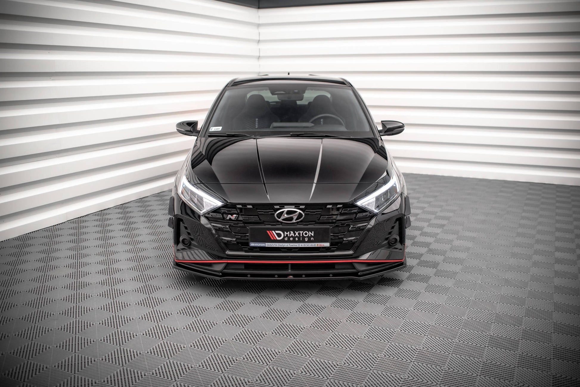Front Ansatz V.1 für Hyundai I20 N Mk3 Carbon Look