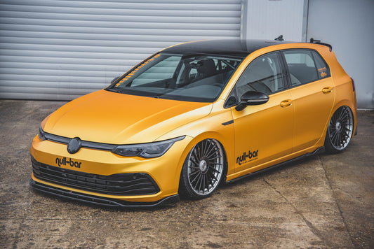 Front Ansatz V.2 für VW Golf 8  Carbon Look