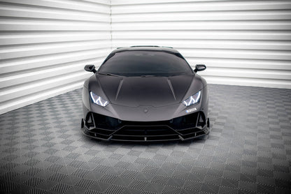 Front Ansatz für Lamborghini Huracan EVO schwarz matt