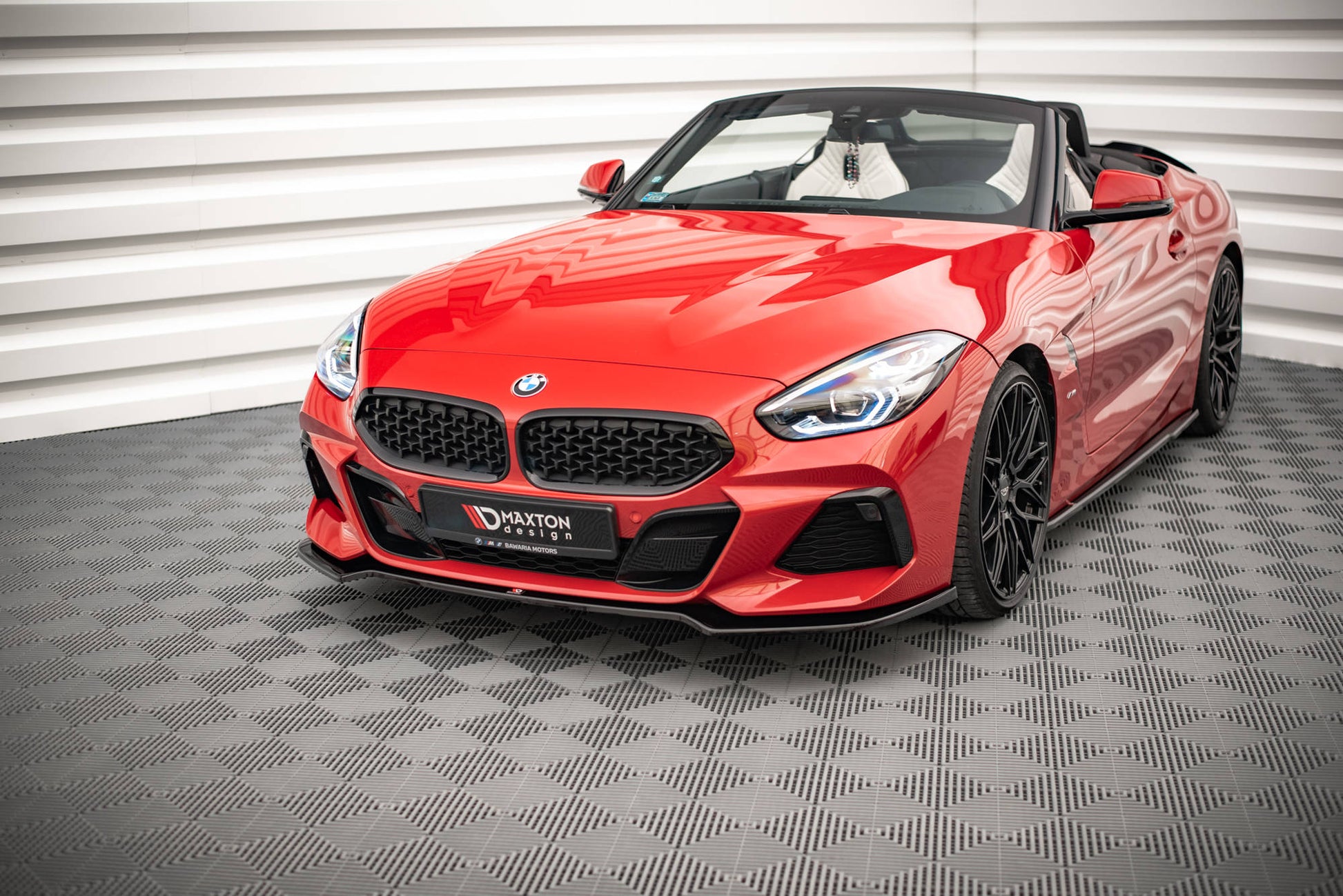 Front Ansatz V.2 für BMW Z4 M-Paket G29 schwarz Hochglanz