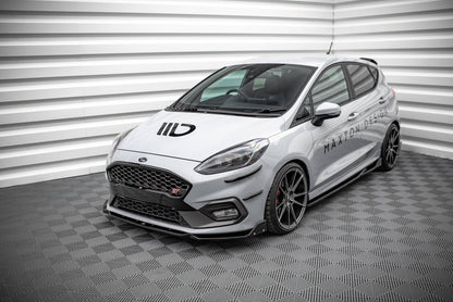 Verlängerung motorhaube Ford Fiesta Standard/ ST-Line/ ST schwarz matt