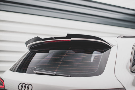 Spoiler CAP für Audi SQ5 Mk1 (8R) schwarz Hochglanz