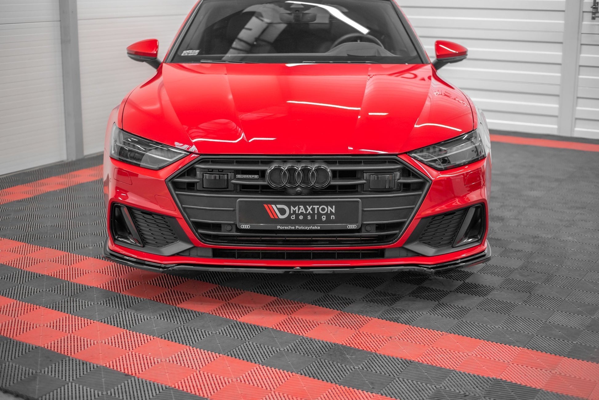 Front Ansatz V.1 für Audi A7 C8 S-Line / S7 C8 Carbon Look