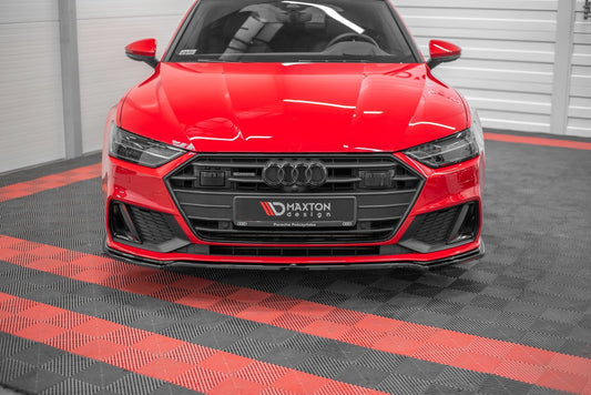 Front Ansatz V.1 für Audi A7 C8 S-Line / S7 C8 Carbon Look