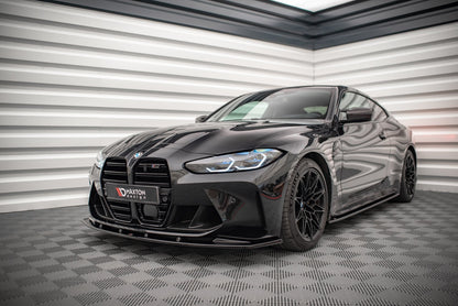 Front Ansatz V.1 für BMW M4 G82 / M3 G80 schwarz matt