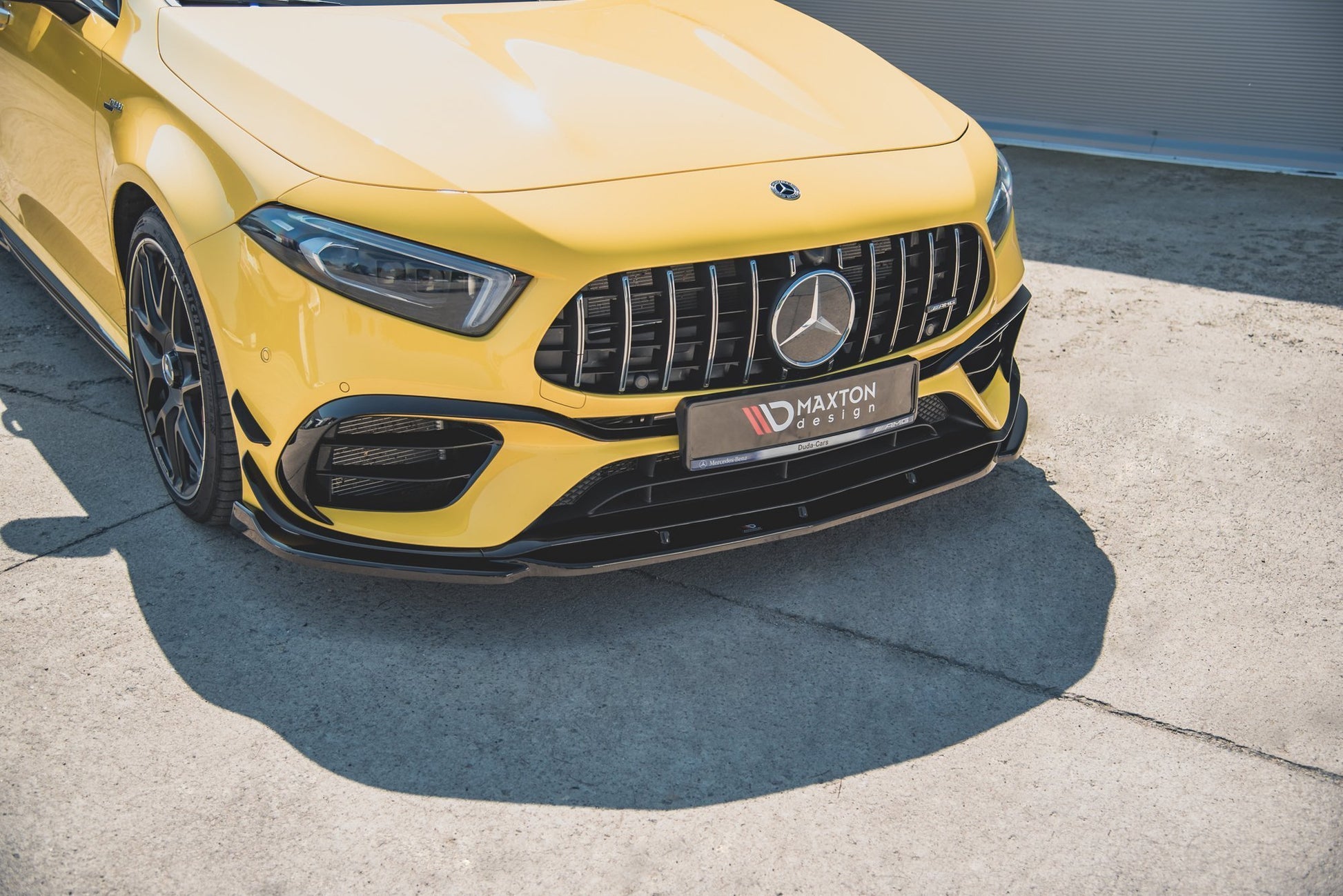 Front Ansatz V.2 für Mercedes-AMG A 45 S W177 Carbon Look