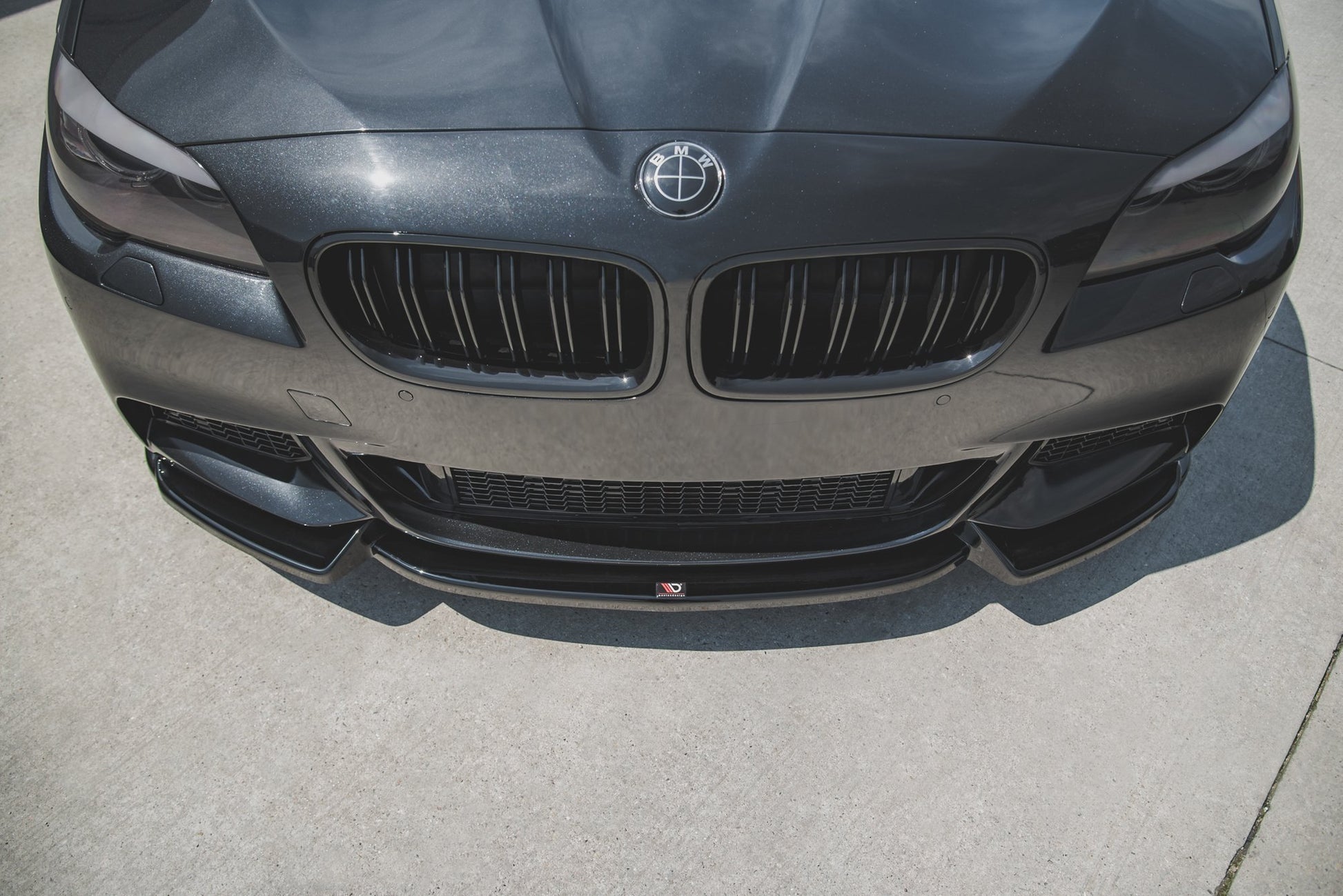 Front Ansatz V.3 für BMW 5er F10/F11 M-Paket Carbon Look
