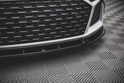 Front Ansatz V.1 für Audi R8 Mk2 Facelift schwarz matt