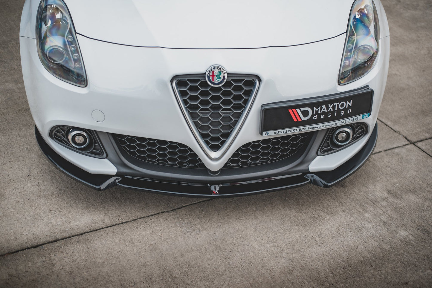 Front Ansatz V.3 für Alfa Romeo Giulietta  Carbon Look