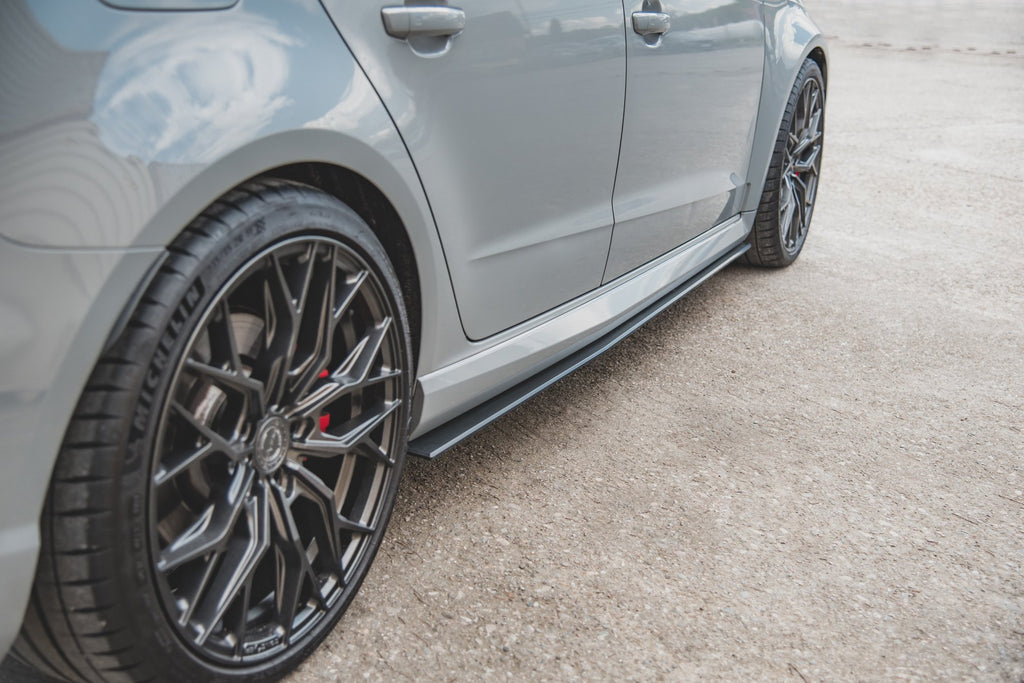 Robuste Racing Seitenschweller Ansatz für für Audi RS3 8V Sportback