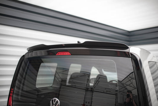 Spoiler CAP für Volkswagen Caddy Mk5 Carbon Look