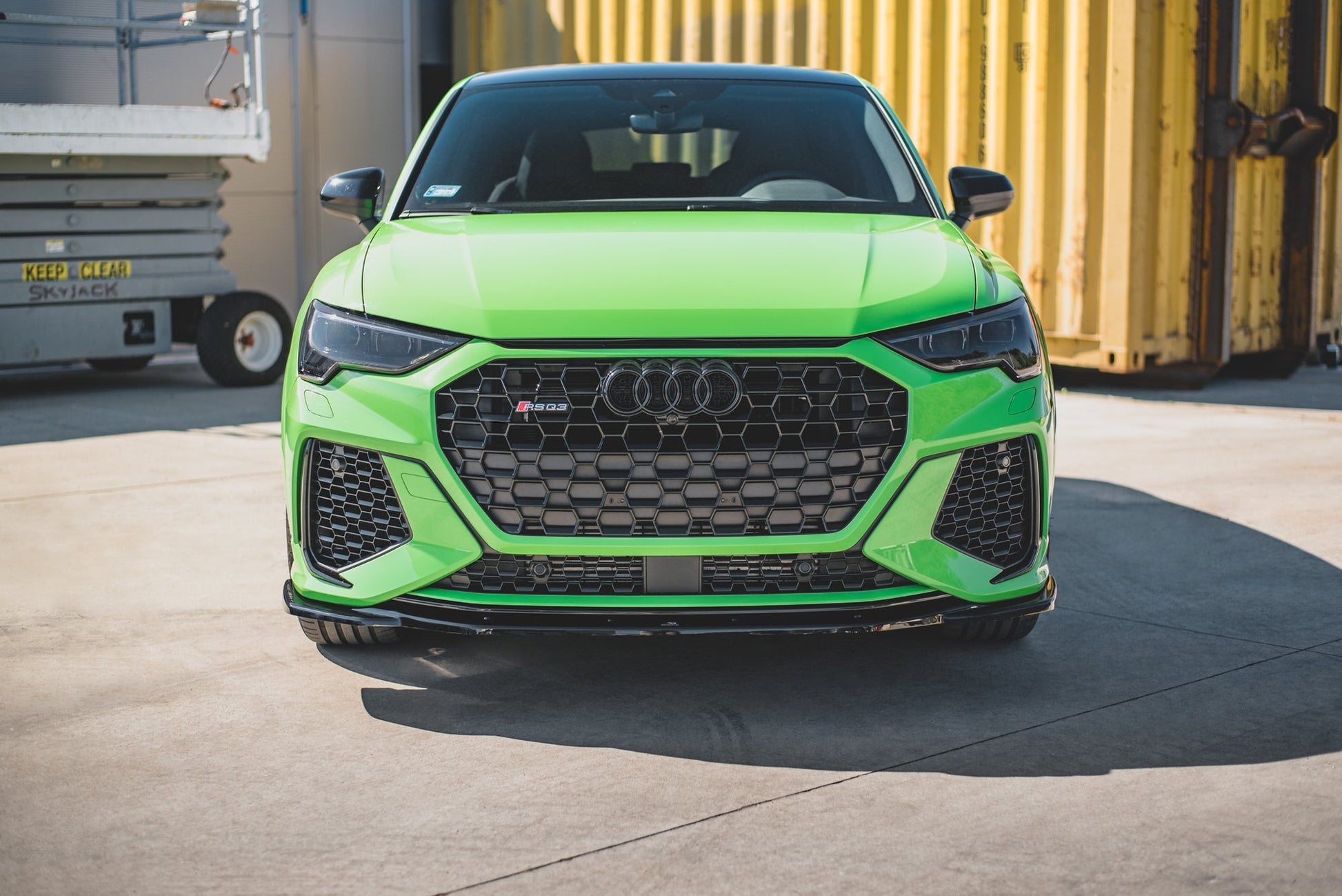 Front Ansatz V.2 für Audi RSQ3 F3 Carbon Look