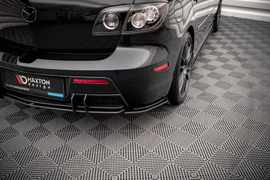 Street Pro Heck Ansatz Flaps Diffusor für Mazda 3 MPS Mk1