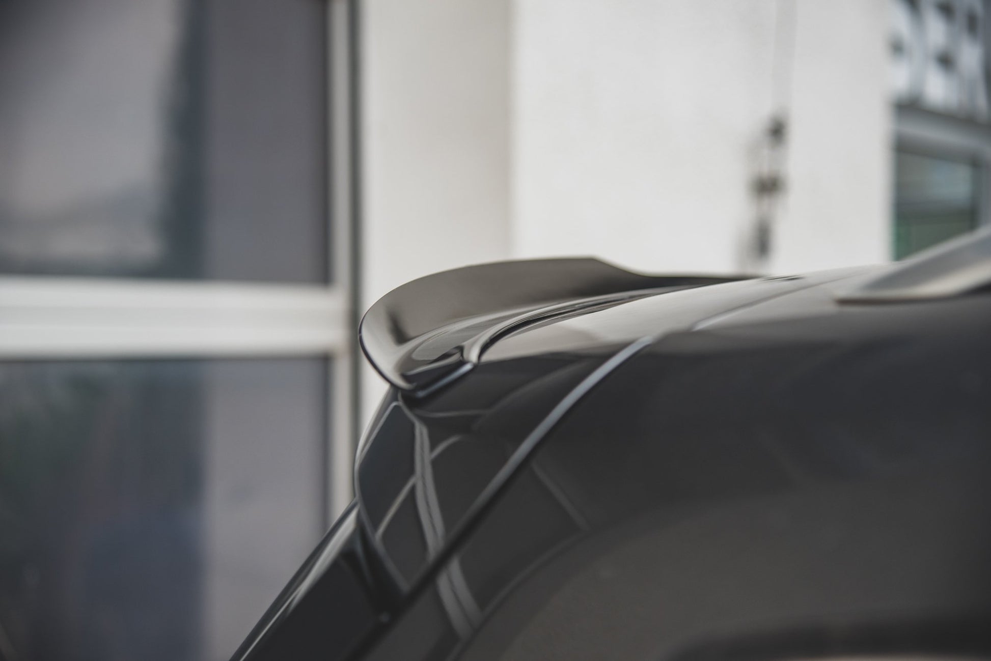 Spoiler CAP für Ford S-Max Mk2 Facelift Carbon Look