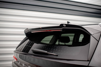 Spoiler CAP für Skoda Enyaq iV Carbon Look