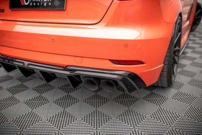 Diffusor Heck Ansatz V.2 für Audi RS3 8V Facelift