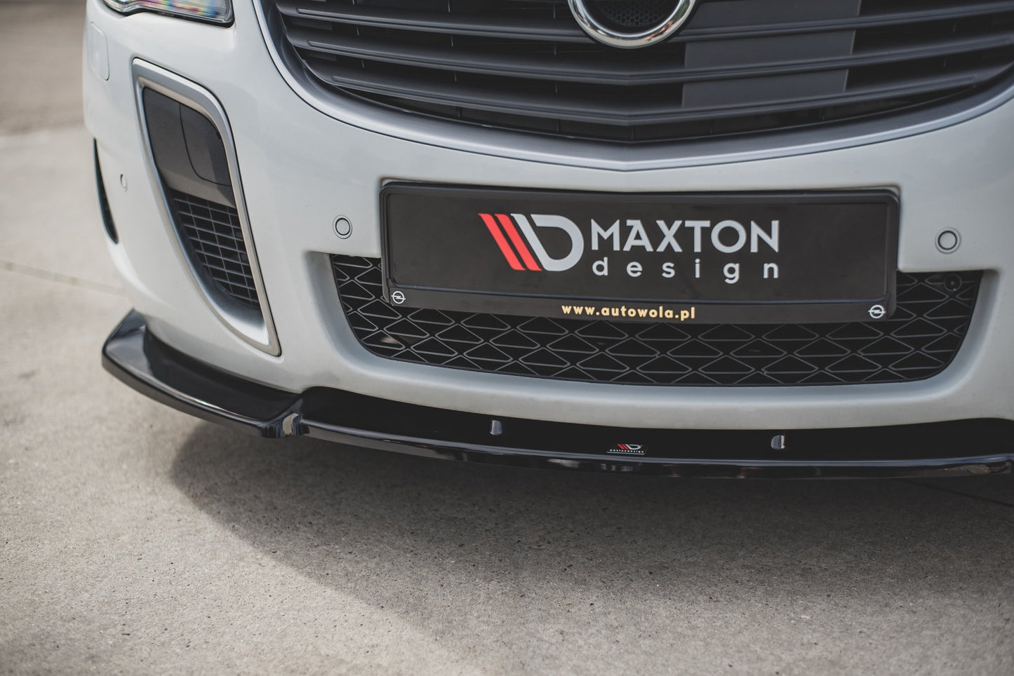 Front Ansatz V.1 für Opel Insignia Mk. 1 OPC Facelift Carbon Look