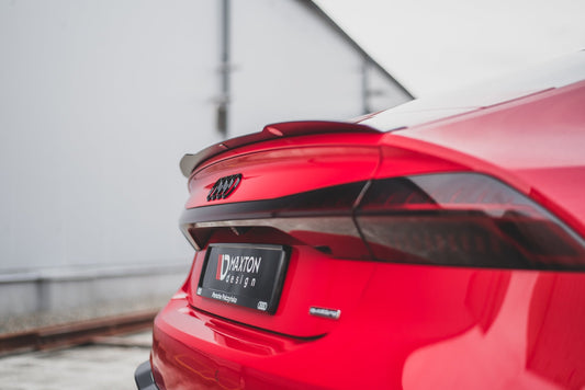 Spoiler CAP für Audi A7 C8 / C8 S-Line / S7 C8 / RS7 C8 schwarz matt