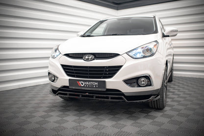 Front Ansatz für Hyundai ix35 Mk1 Carbon Look