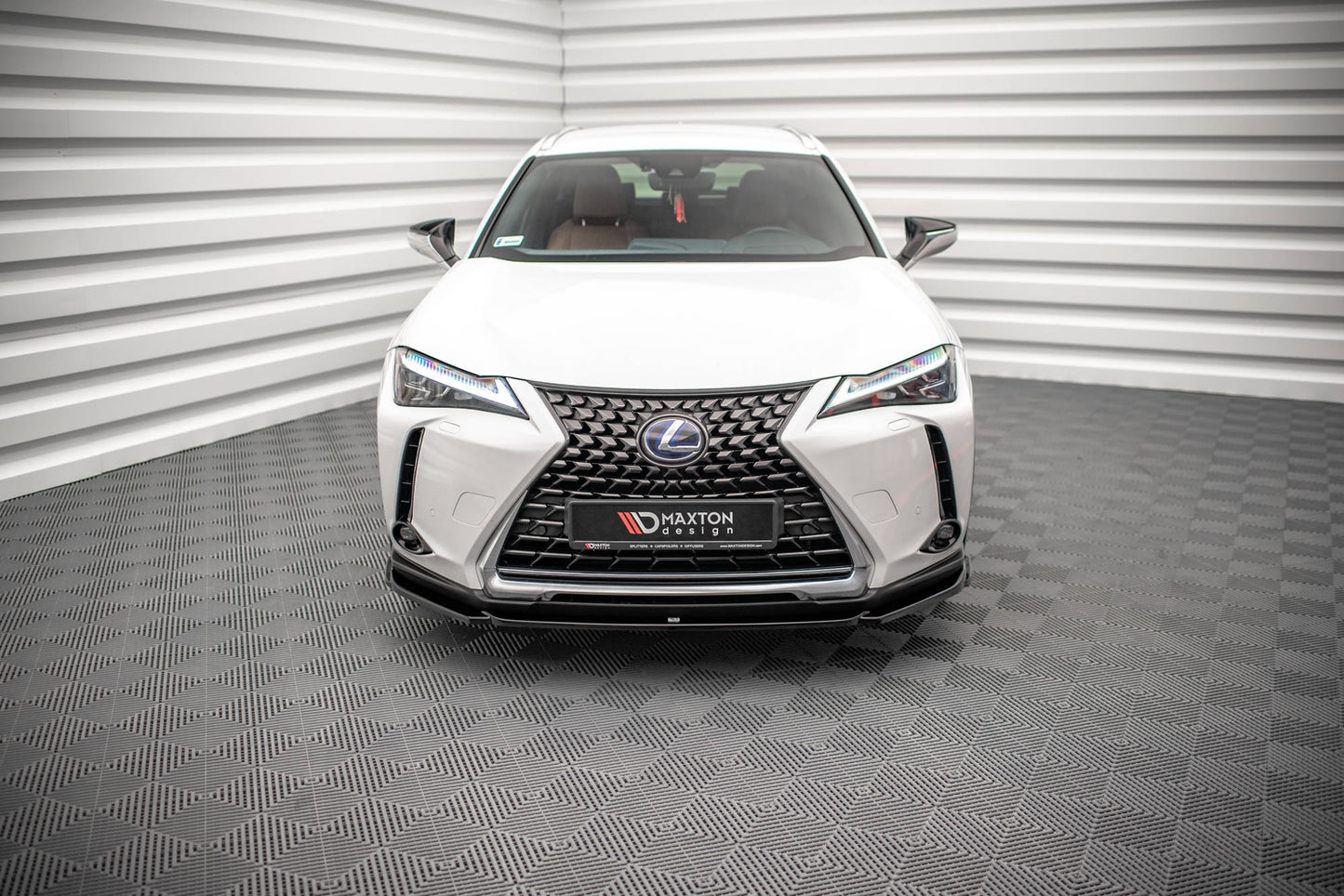 Front Ansatz für Lexus UX Mk1 schwarz matt