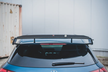 Spoiler Seitenerweiterungen Mercedes A35 AMG  Hatchback W177  schwarz matt