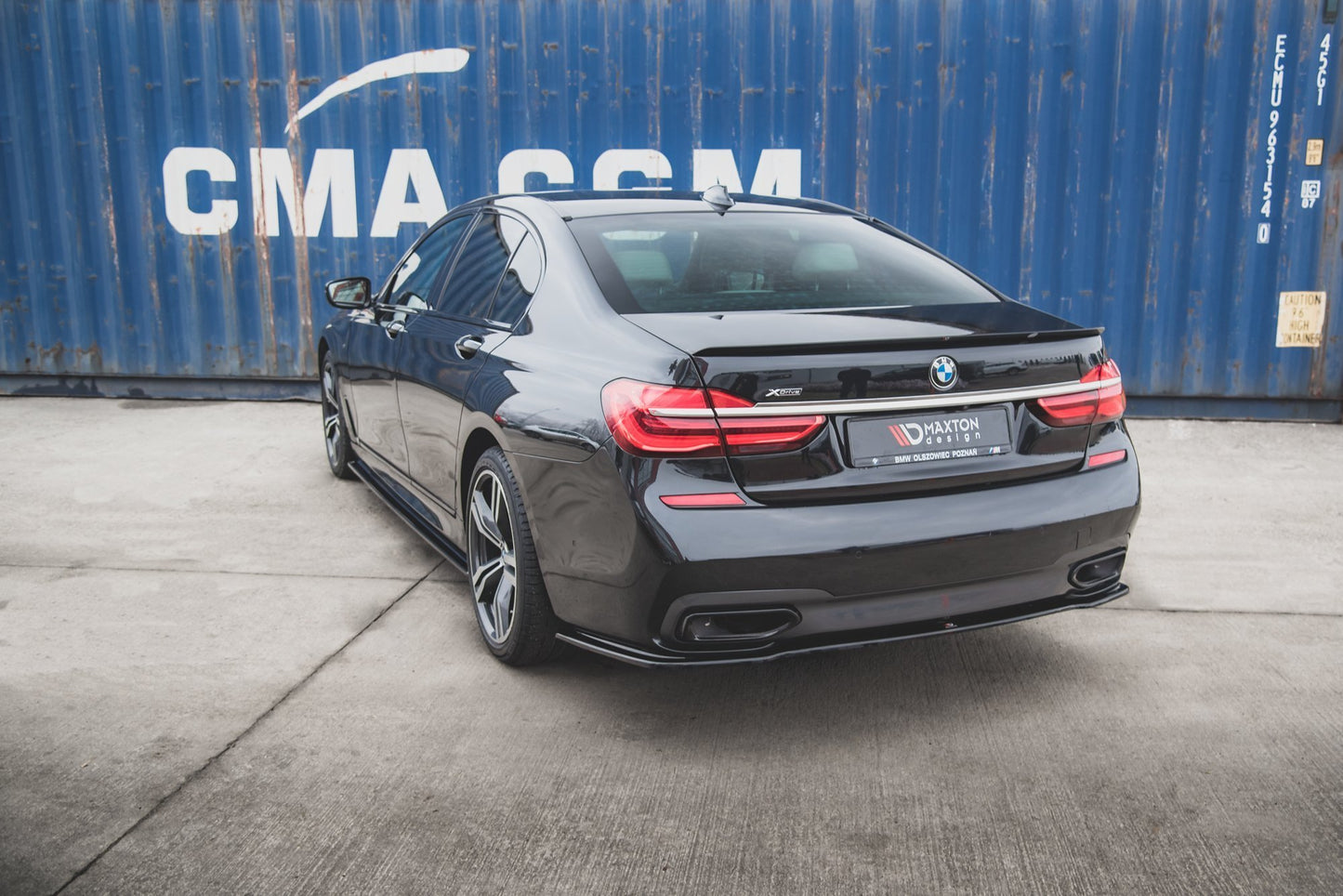 Spoiler CAP für BMW 7 M-Paket G11 Carbon Look