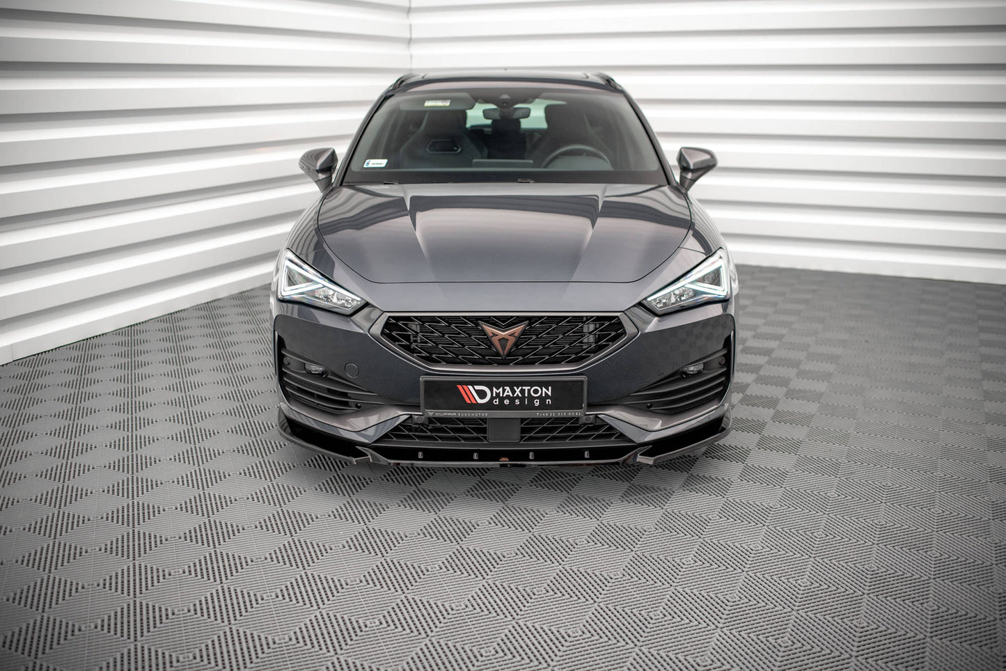 Front Ansatz V.3 für Cupra Leon Carbon Look