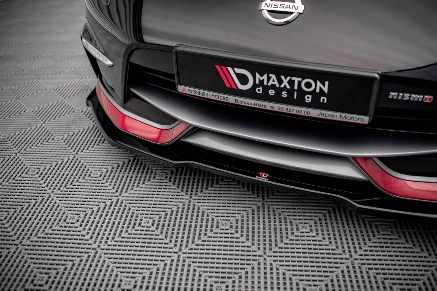 Front Ansatz V.1 für Nissan 370Z Nismo Facelift Carbon Look