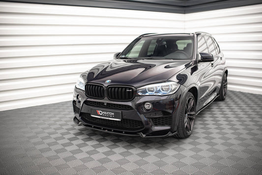 Front Ansatz V.1 für BMW X5 M F15 schwarz matt