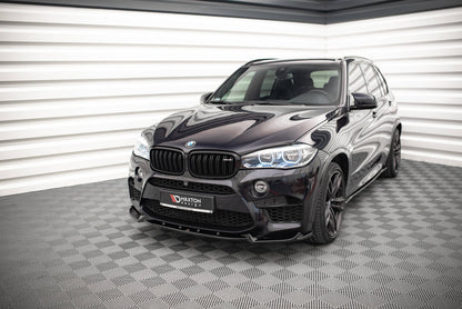 Front Ansatz V.1 für BMW X5 M F15 schwarz Hochglanz