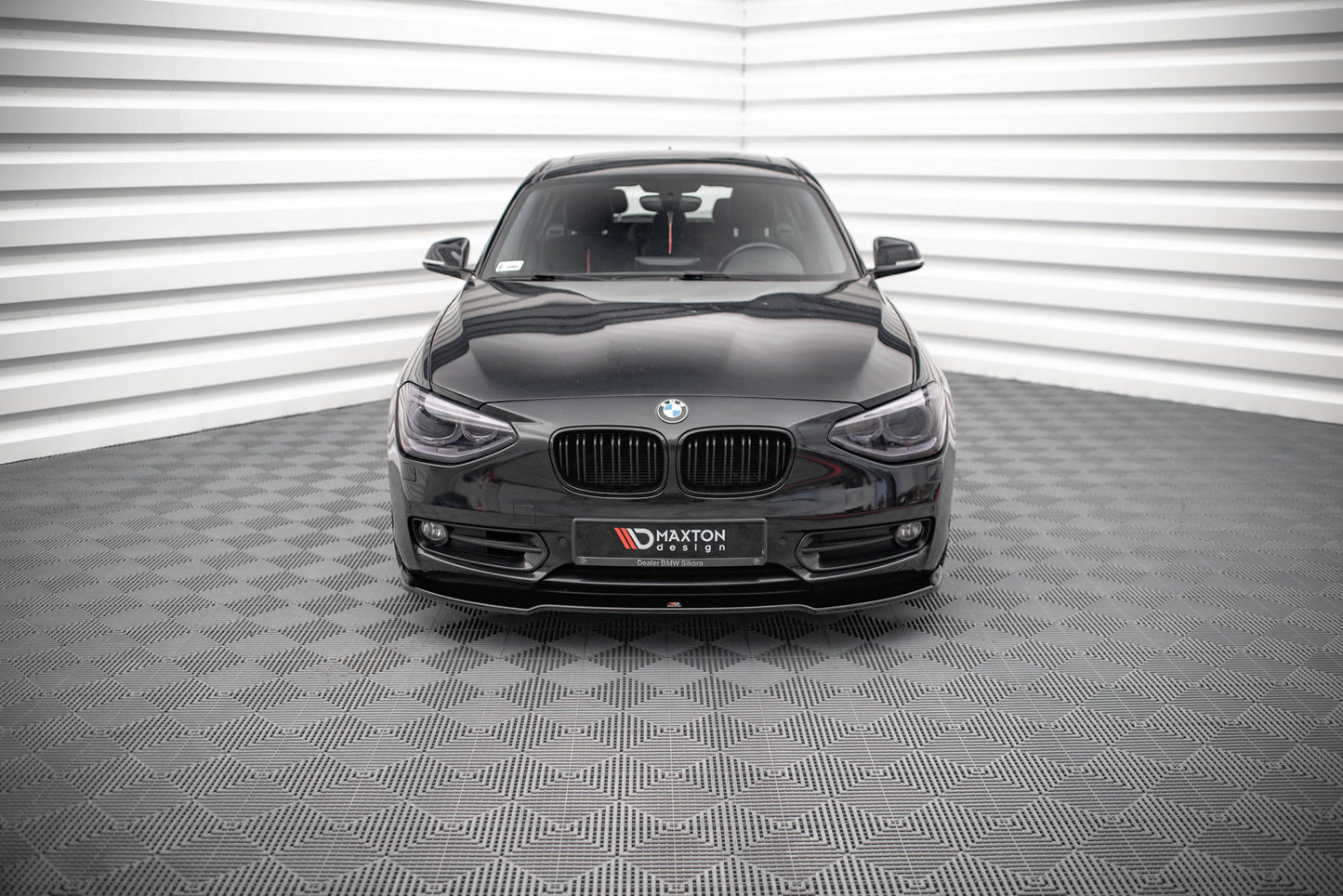 Front Ansatz V.1 für BMW 1er F20 Carbon Look