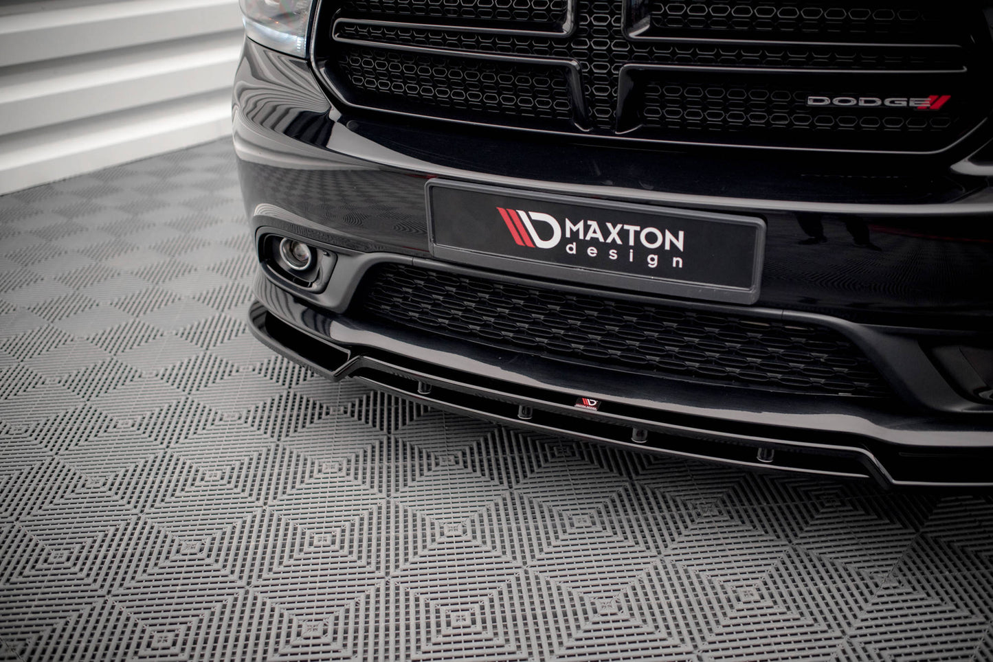 Front Ansatz für Dodge Durango RT Mk3 schwarz matt