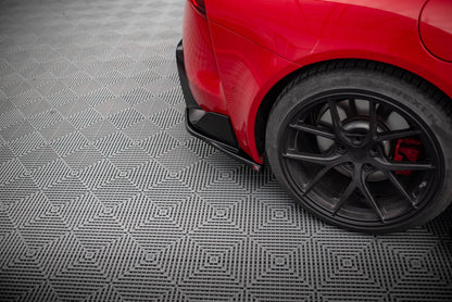 Heck Ansatz Flaps Diffusor V.3 für Toyota Supra Mk5 schwarz matt