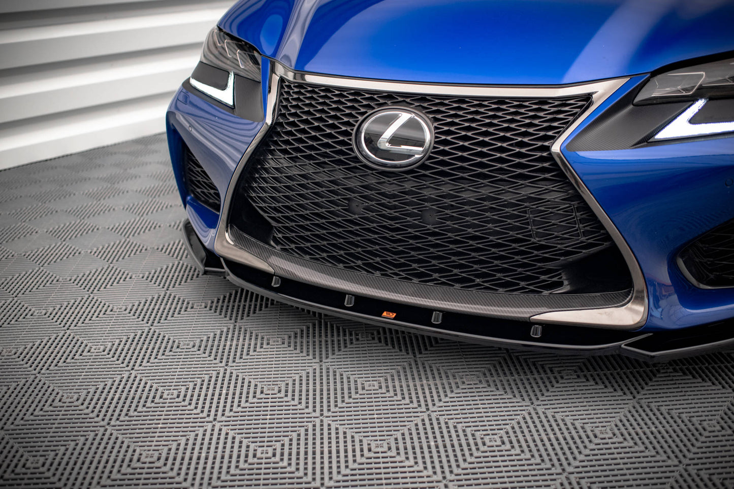 Front Ansatz V.2 für Lexus GS F Mk4 Facelift schwarz matt