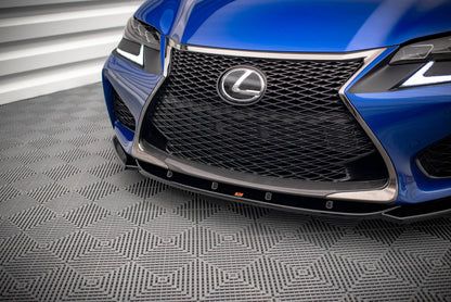 Front Ansatz V.2 für Lexus GS F Mk4 Facelift schwarz matt
