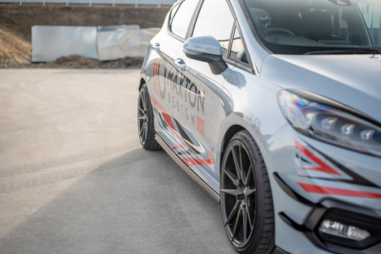 Seitenschweller Ansatz für V.2 für Ford Fiesta Mk8 ST / ST-Line Carbon Look