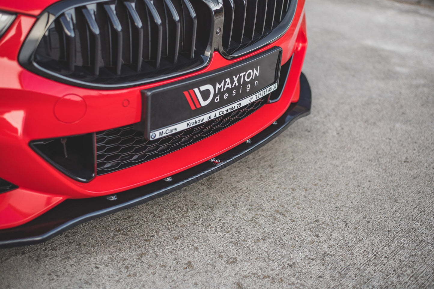 Front Ansatz V.1 für BMW 8 Coupe G15 / 8 Gran Coupe M Paket G16 Carbon Look
