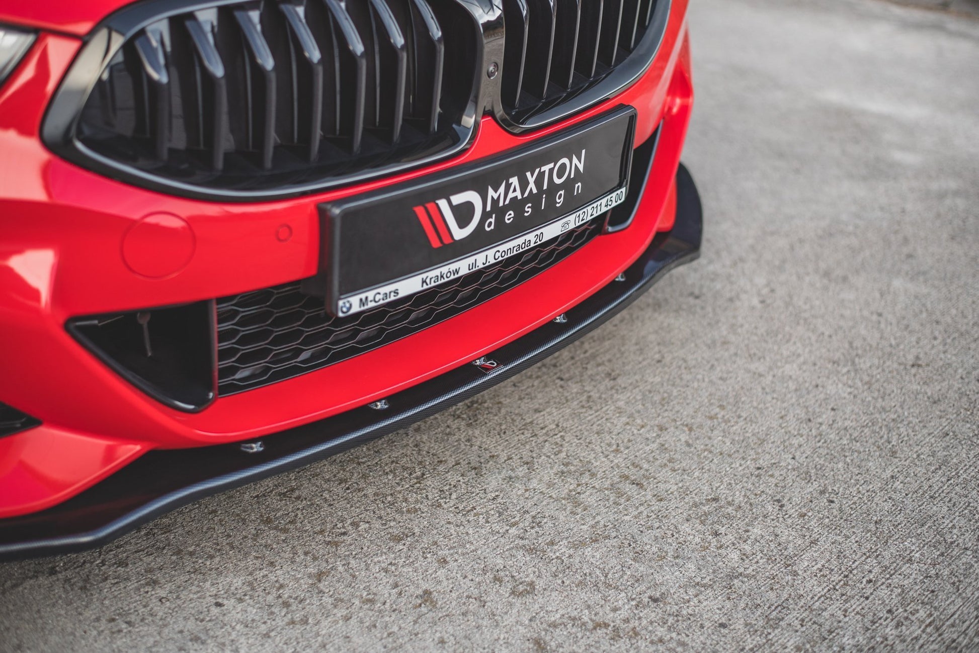 Front Ansatz V.1 für BMW 8 Coupe G15 / 8 Gran Coupe M Paket G16 Carbon Look