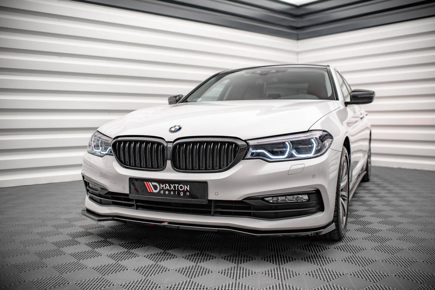Front Ansatz V.1 für BMW 5er G30 Carbon Look