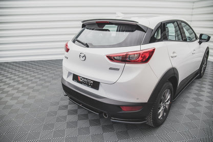 Spoiler CAP für Mazda CX-3 schwarz Hochglanz