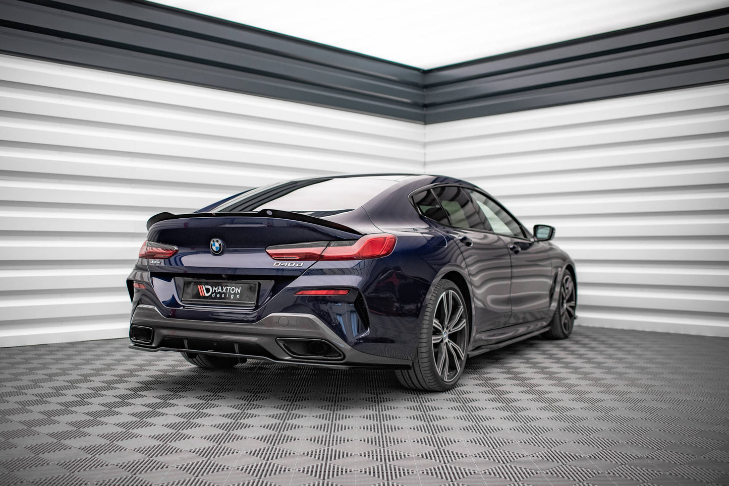 Spoiler CAP für BMW 8 Gran Coupe M-Paket G16 Carbon Look